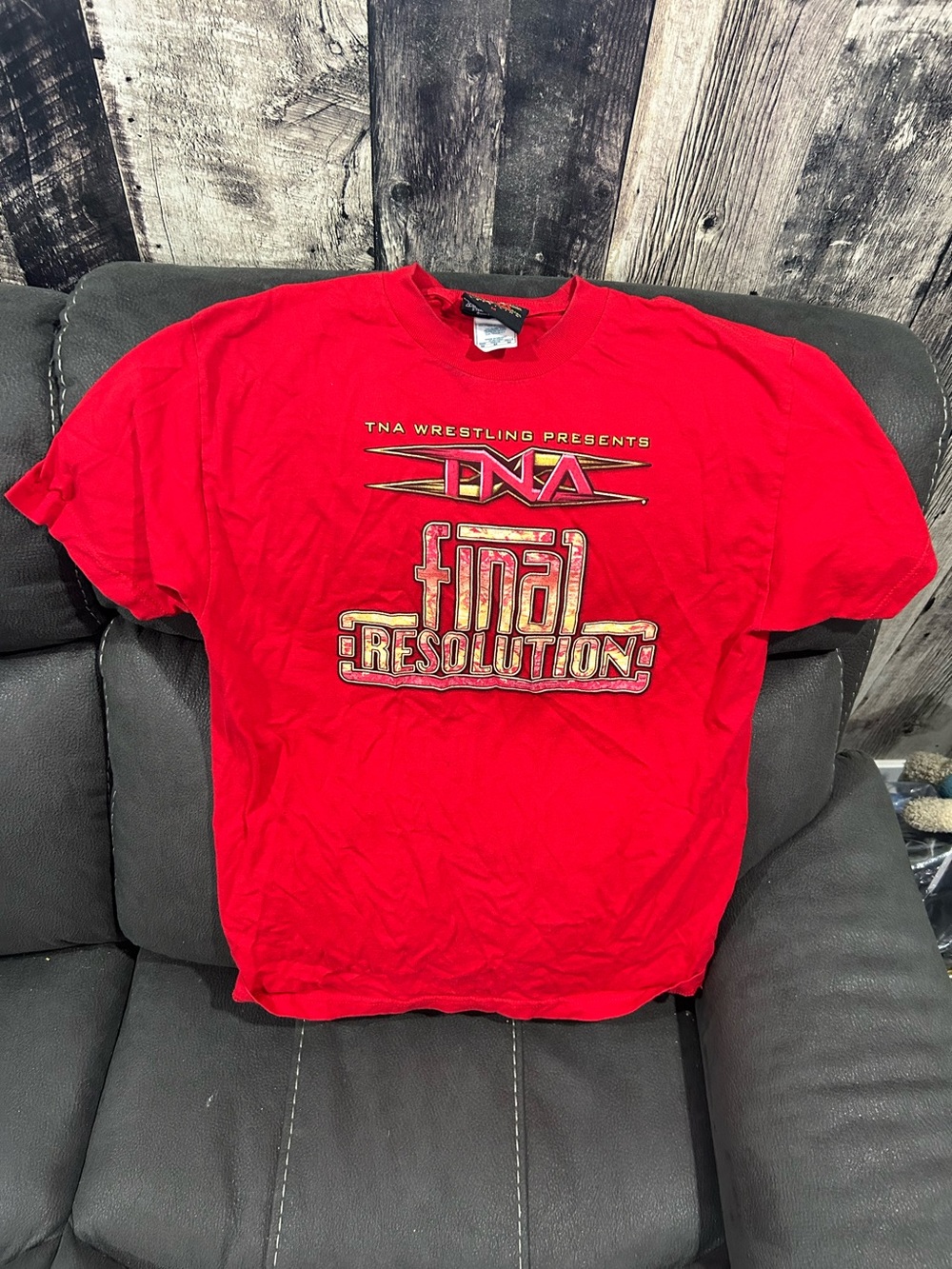 TNA wrestling Final resolution 2008 ppv t shirt! Mens’ medium!